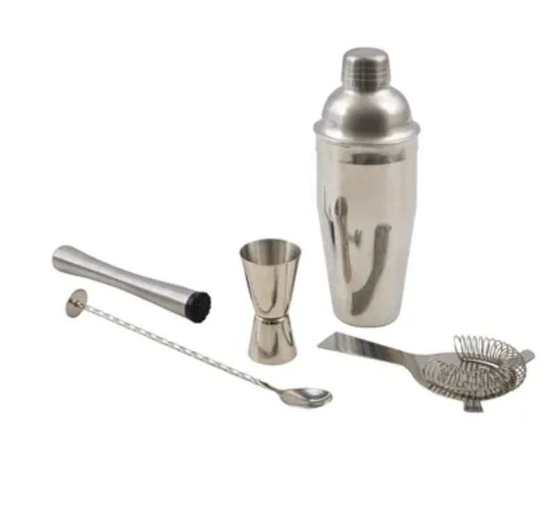 Point-Virgule Cocktailset Rvs 5-delig 3 Point-Virgule Cocktailset Rvs 5-delig