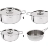 Cristel Oldenhof Jubileum 1821 Pannenset Rvs 4-delig -Keukenbenodigdheden Winkel set7fcpf 1 1