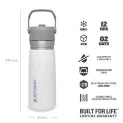Stanley The IceFlow Flip Straw Water Bottle 650 Ml Polar 6 Stanley The IceFlow Flip Straw Water Bottle 650 Ml Polar -Keukenbenodigdheden Winkel stanley thegoiceflowflipstrawwaterbottle0.65l 22oz polar 3 1800x1800