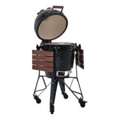 The Bastard Model 2022 Medium Compleet Barbecue Keramiek Zwart -Keukenbenodigdheden Winkel the bastard model 2022 medium compleet barbecue keramiek zwart 3