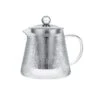 Cristel Darjeeling Theepot 1,2 Liter Rvs/glas -Keukenbenodigdheden Winkel theiere darjeeling 12l cristel th120vd