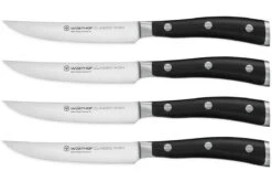 Wüsthof Classic Ikon Steakmessenset Messenstaal 4 Stuks